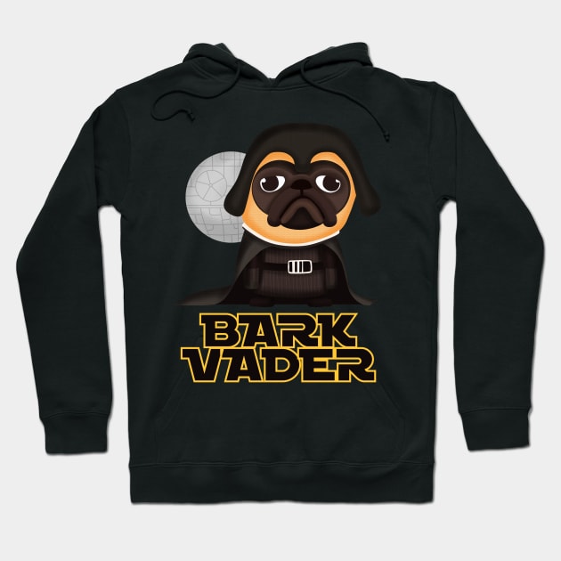 Bark Vader Dog Hoodie by GiveMeThatPencil